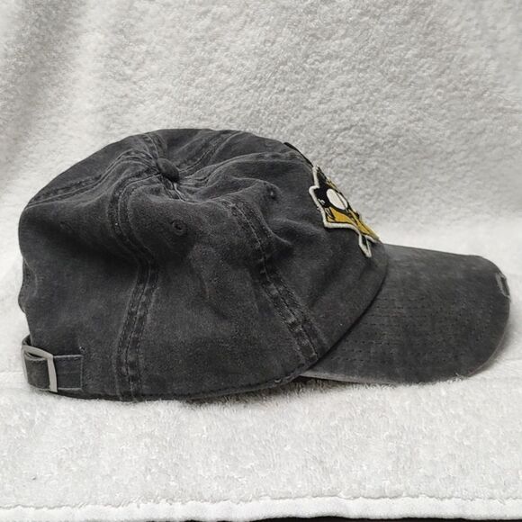 American Needle Pittsburgh Penguins Patches Sliderback Hat - New - Picture 6 of 10